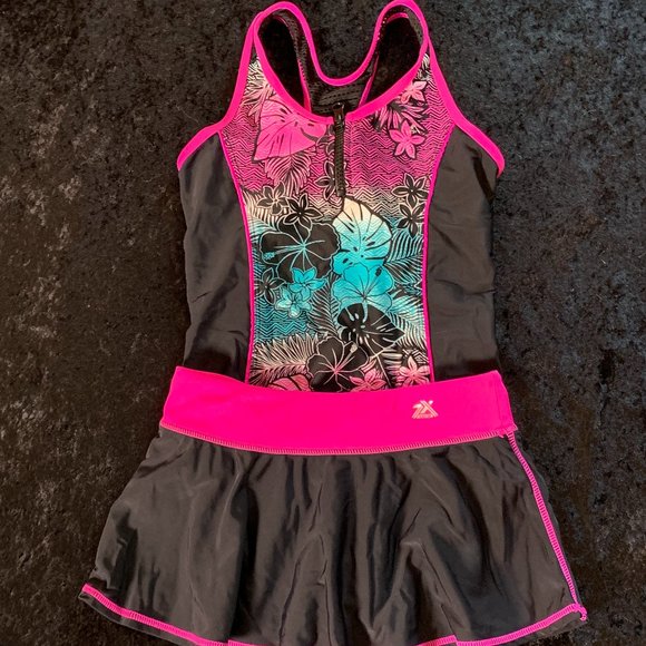 ZeroXposur Swim Zeroxposur Swimsuit With Skirt Poshmark